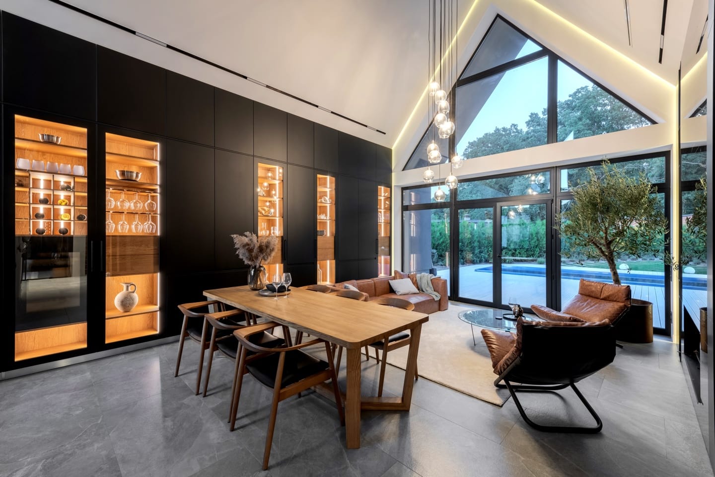 Foto del interior del vagón